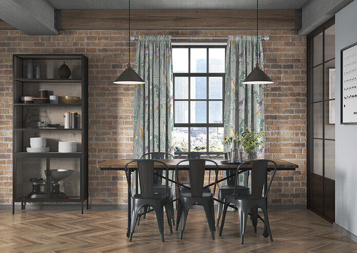 Aviary, Caribou - Made to Measure Curtains - Image 5